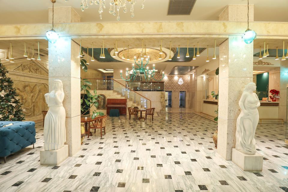 The lobby